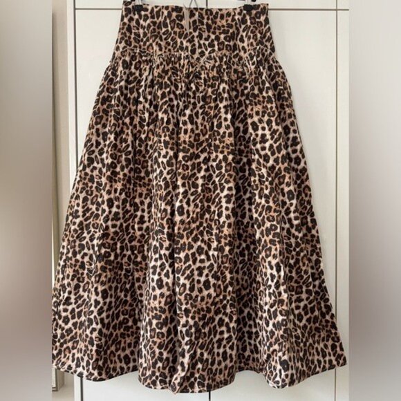 NWT Size 1X -  Mare Mare 100% Cotton Basque-Waist Maxi Skirt (NWT US$ 148) - Picture 4 of 16